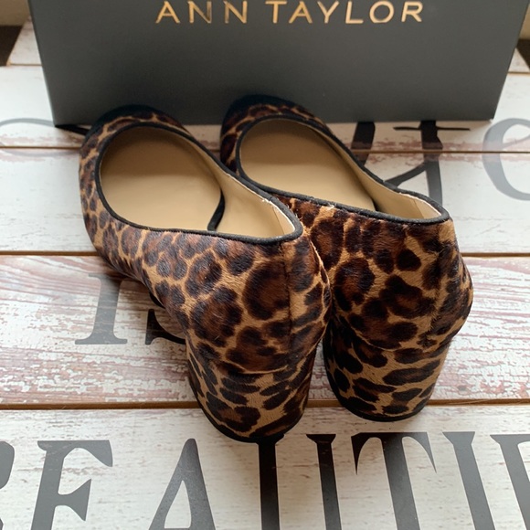 Ann Taylor Odelia Cheetah Print Shoe - Picture 3 of 7